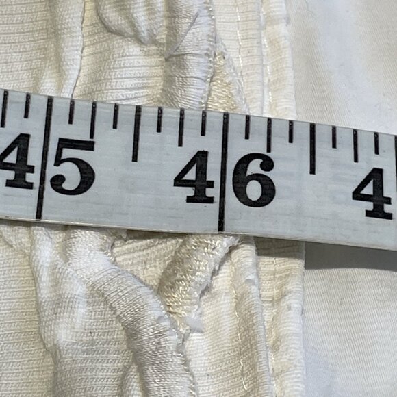 Vintage Quilted Bed Cover Coverlet Full/Queen Ivory Scalloped Edge Cottagecore - Picture 9 of 11